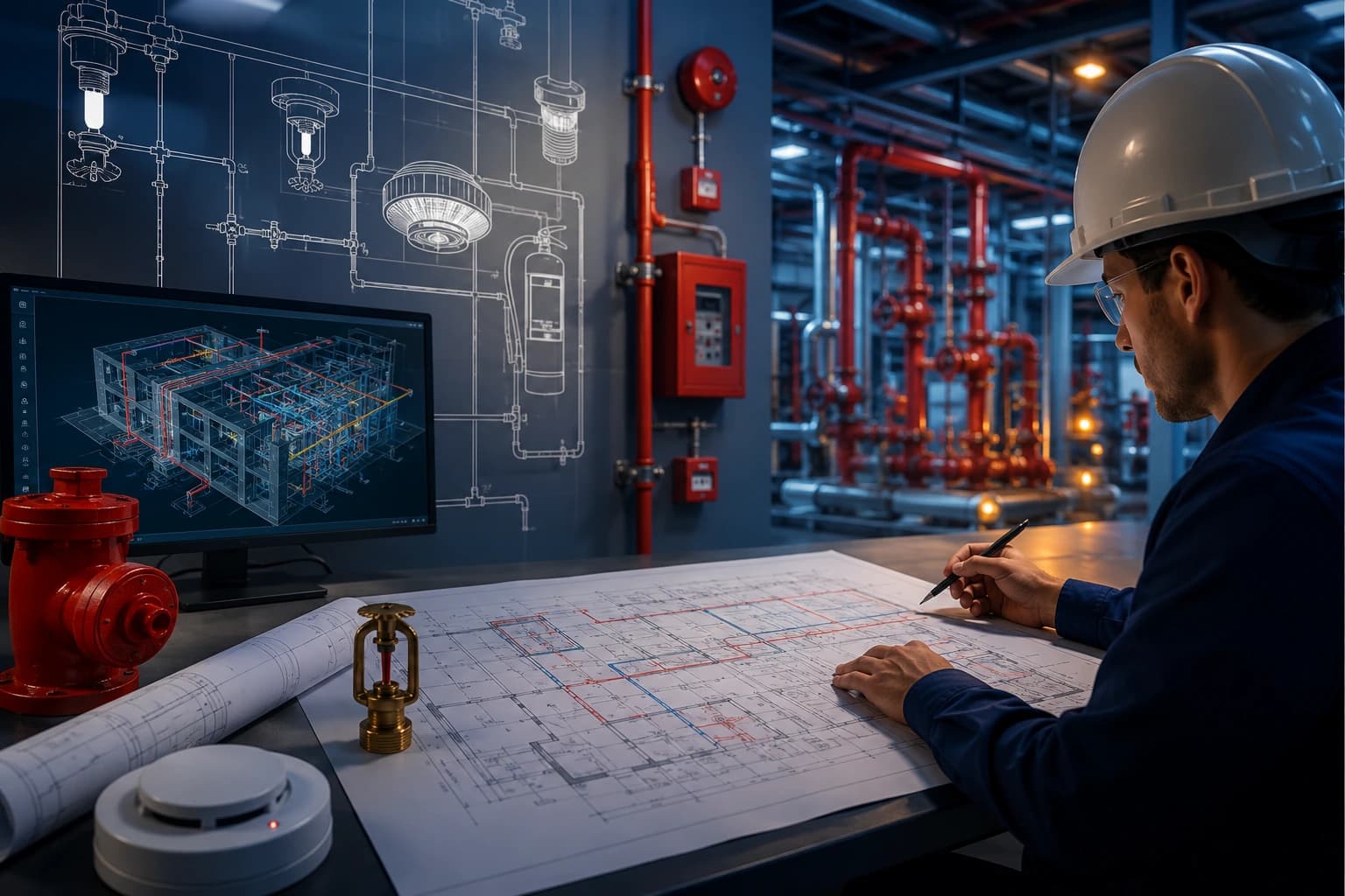 Fire protection system design and engineering